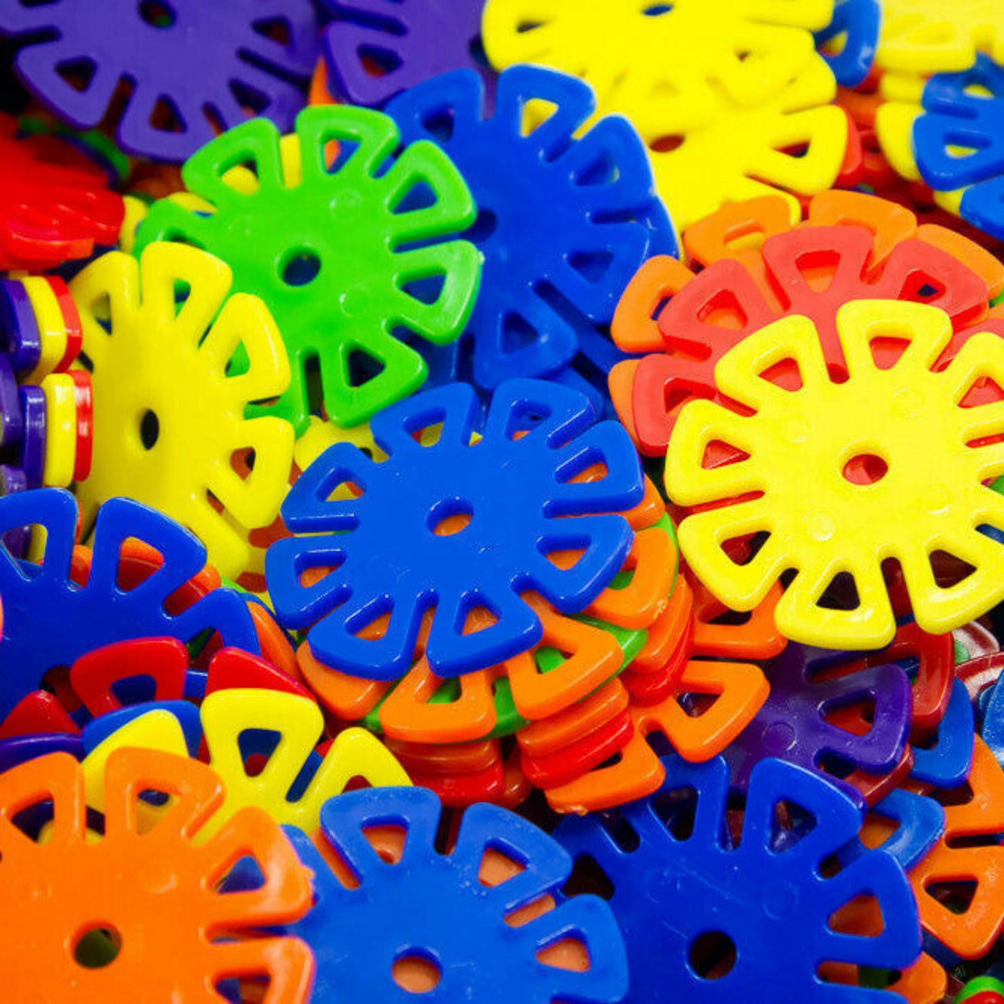 Daisy Wheel - Small Bright, 1 1/2" Diameter - Bird Toy Parts