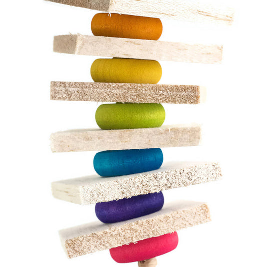 Balsa Jax – Soft Balsa Toy for Small Birds and Small Pets
