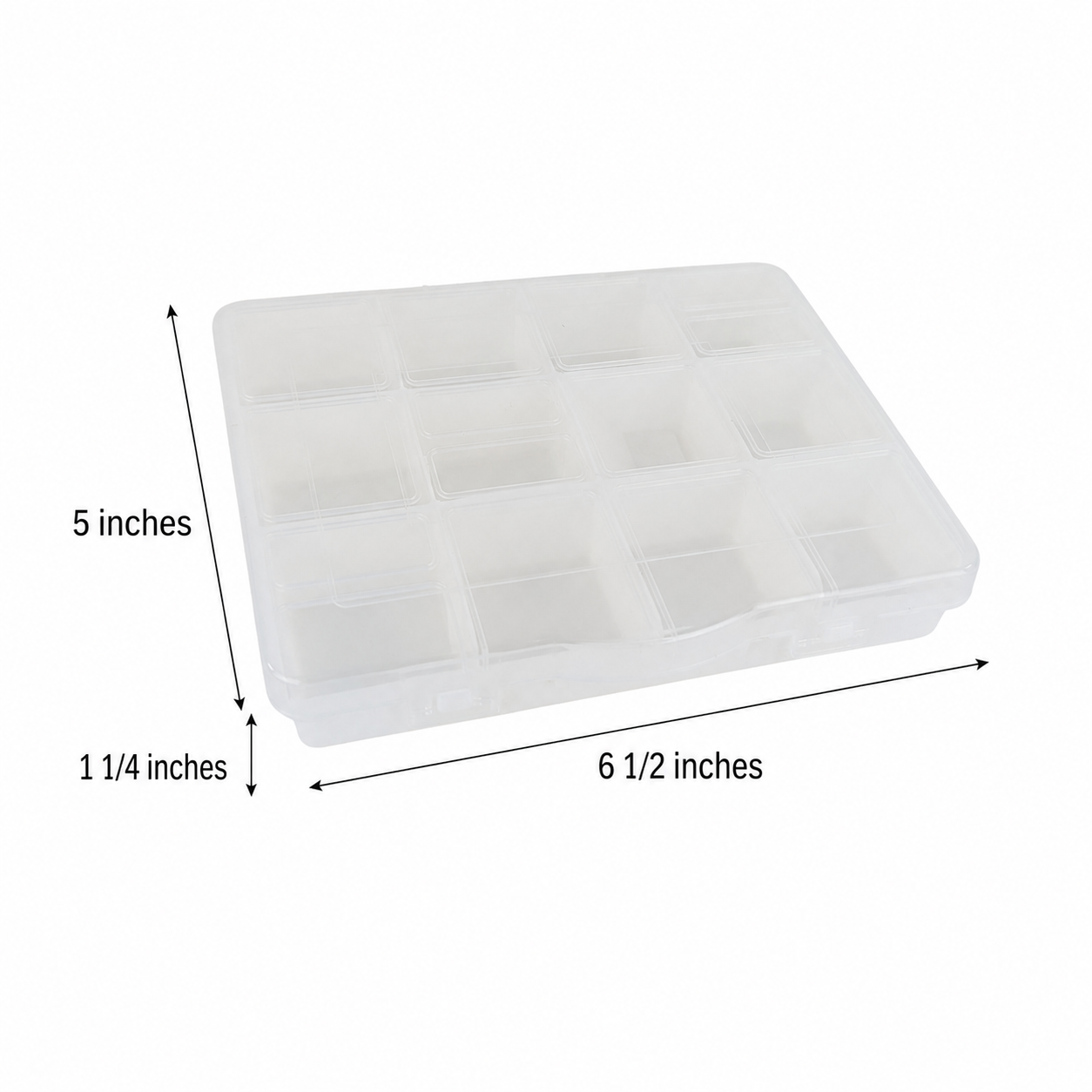 Craft Storage Box - 12 Compartments