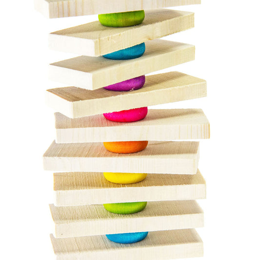 Chipper Medium - Bird Toy Packed with Chipper Blocks