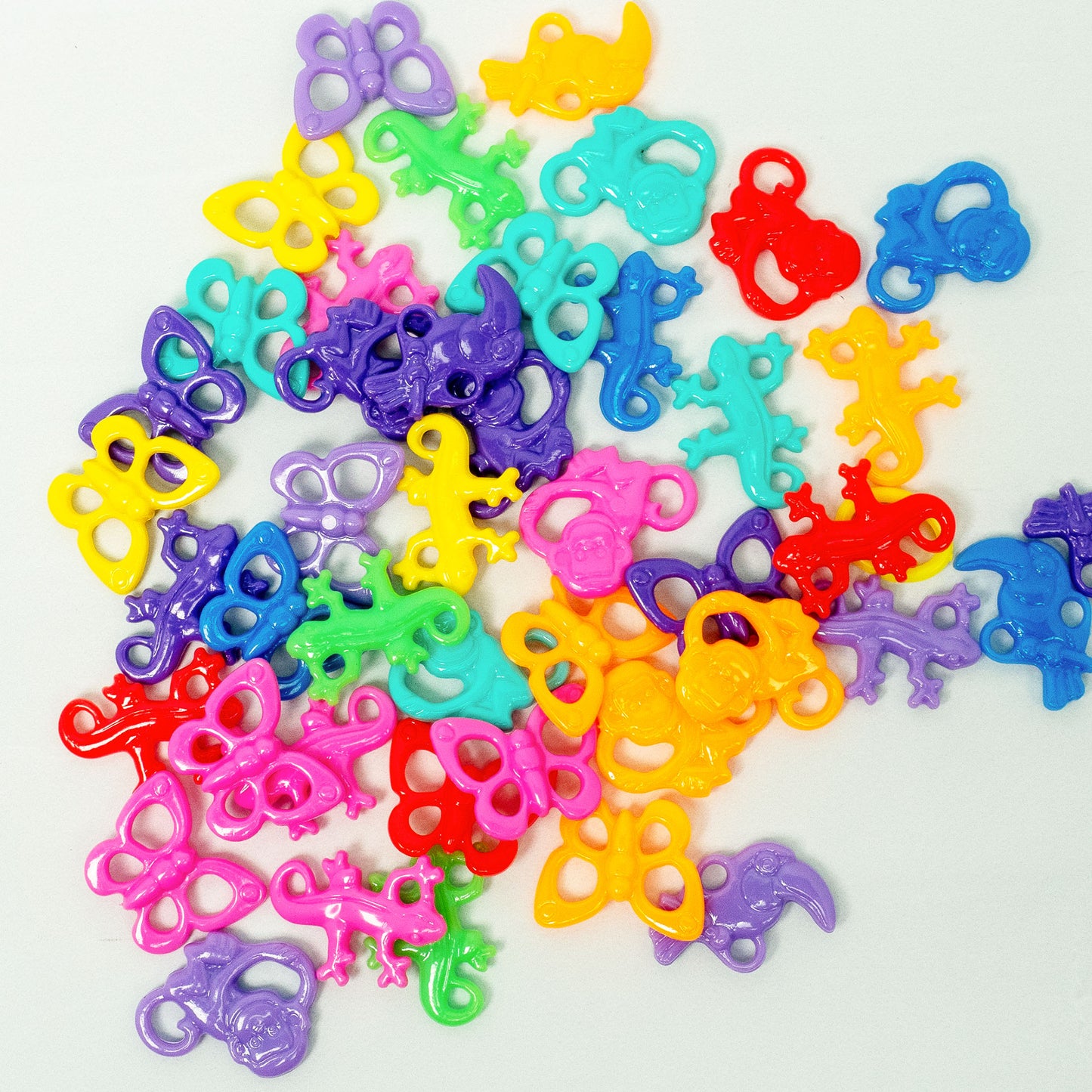 Jungle Animal Charms - Bird Toy Parts