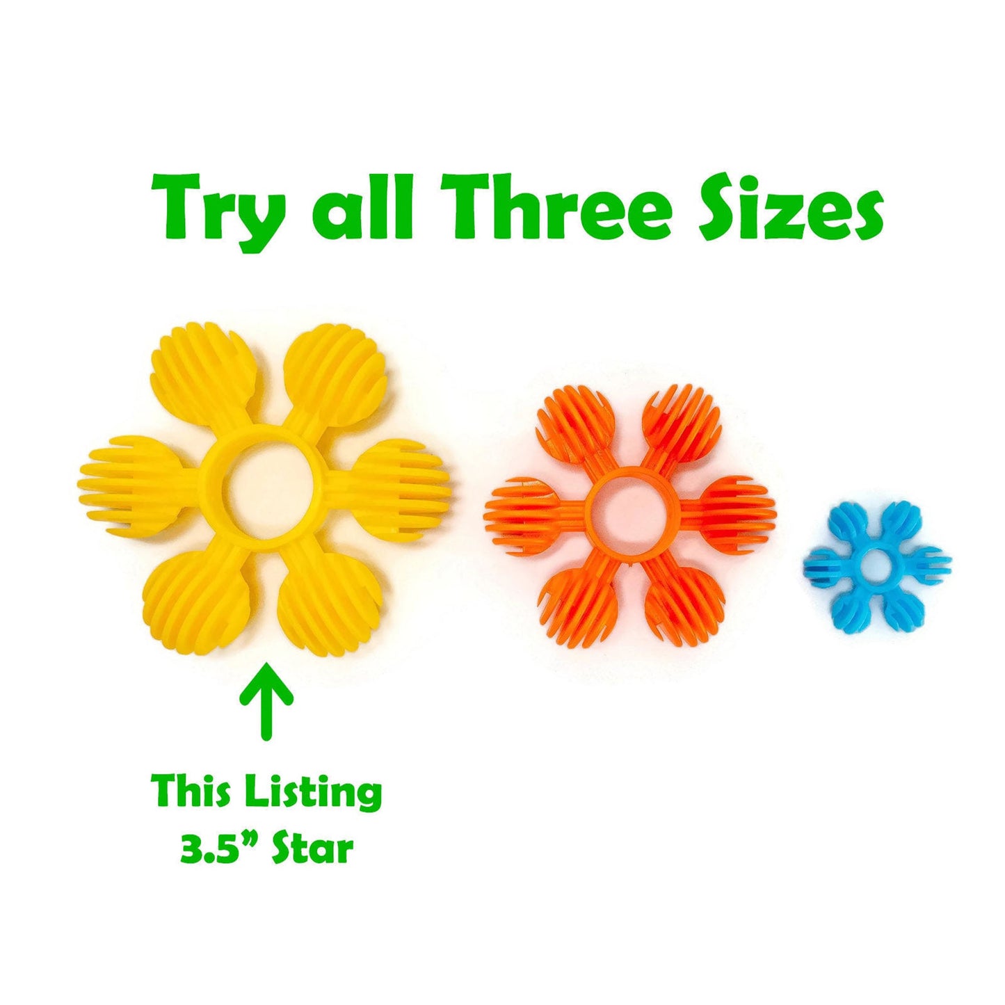 Star Wheels - Large (3.5 inch) - Bird Toy Part