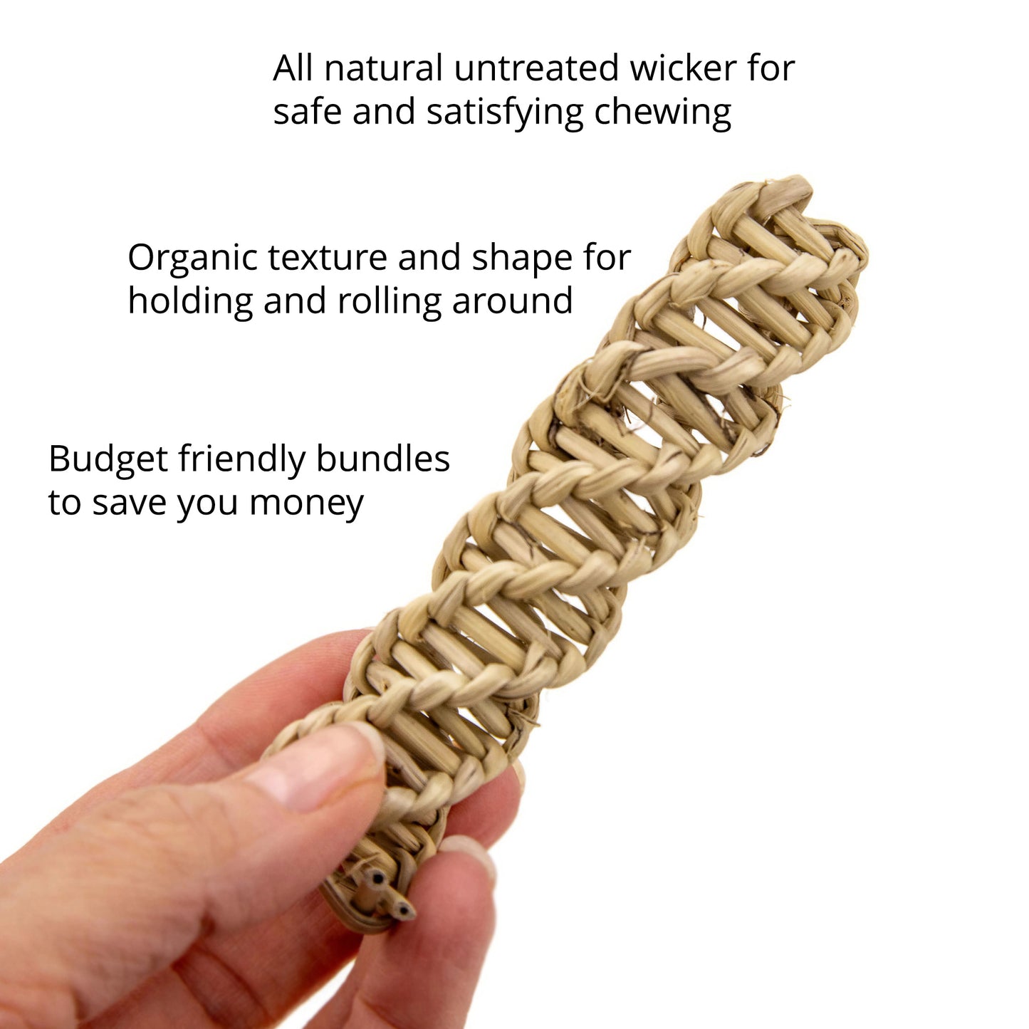 Happy Helix Rollies - Natural Toy Part or Chew Toy