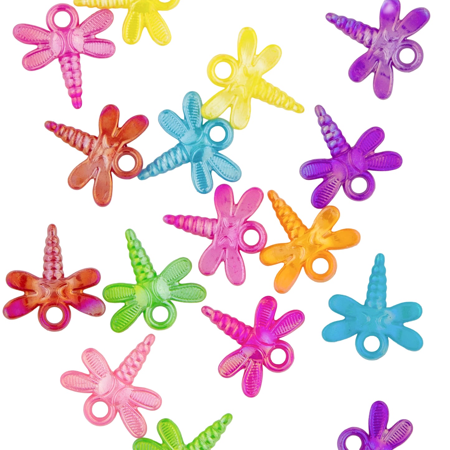 Mini Dragonfly Charms - 50 pieces (17 grams)