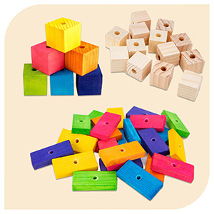Pine blocks