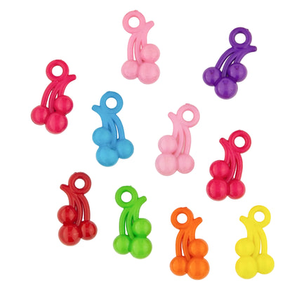 Mini Cherry Charms - 50 pieces (20 grams)