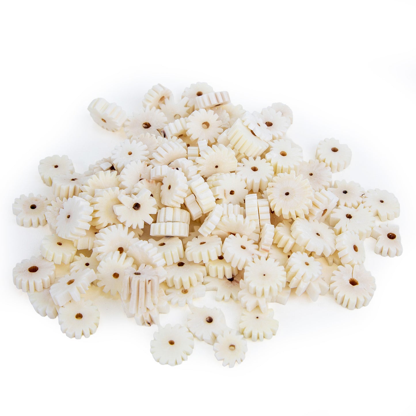Natural Sola Zig Zag Slices - Soft Bird Toy Parts