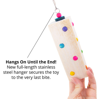 Balsa Dots - Balsa Bird Toy