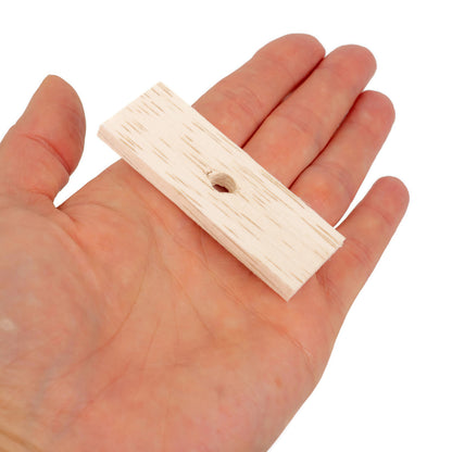 Balsa Slats - 2 5/8" x 1" x 3/16" - Bird Toy Part