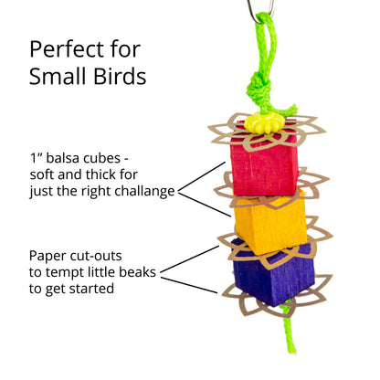 Balsa Whirl Bird Toy