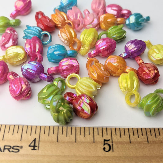 Flower Charms - 100 pieces (45 grams)