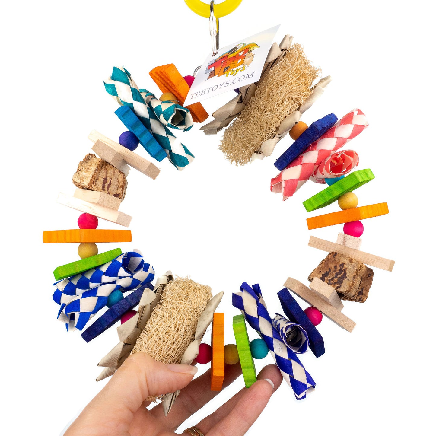 Cheeky Wreath Swing - Bird Toy