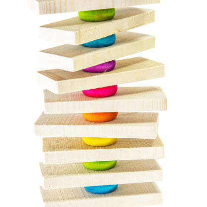 Chipper Medium - Bird Toy Packed with Chipper Blocks