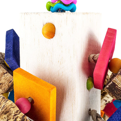 Flappy - Balsa, Pine and Mahogany Pod Bird Toy