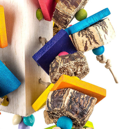 Flappy - Balsa, Pine and Mahogany Pod Bird Toy