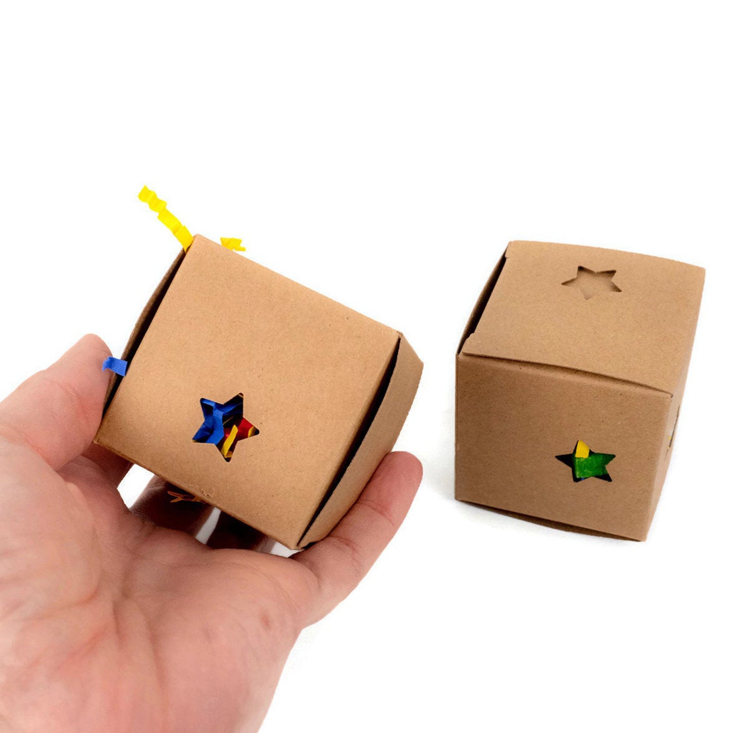 2 Stuffed Foraging Boxes - Bird Toys - Foot Toys