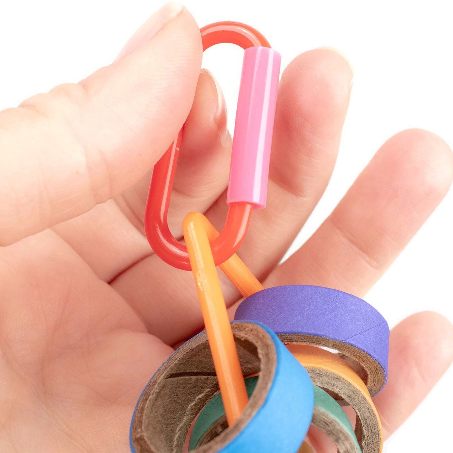 Hoopla Birdie Bagel Shredding Bird Toy