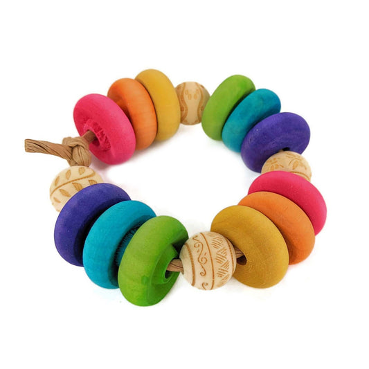 I Heart Rainbows Fling Toy - Toy for Bunny Rabbits
