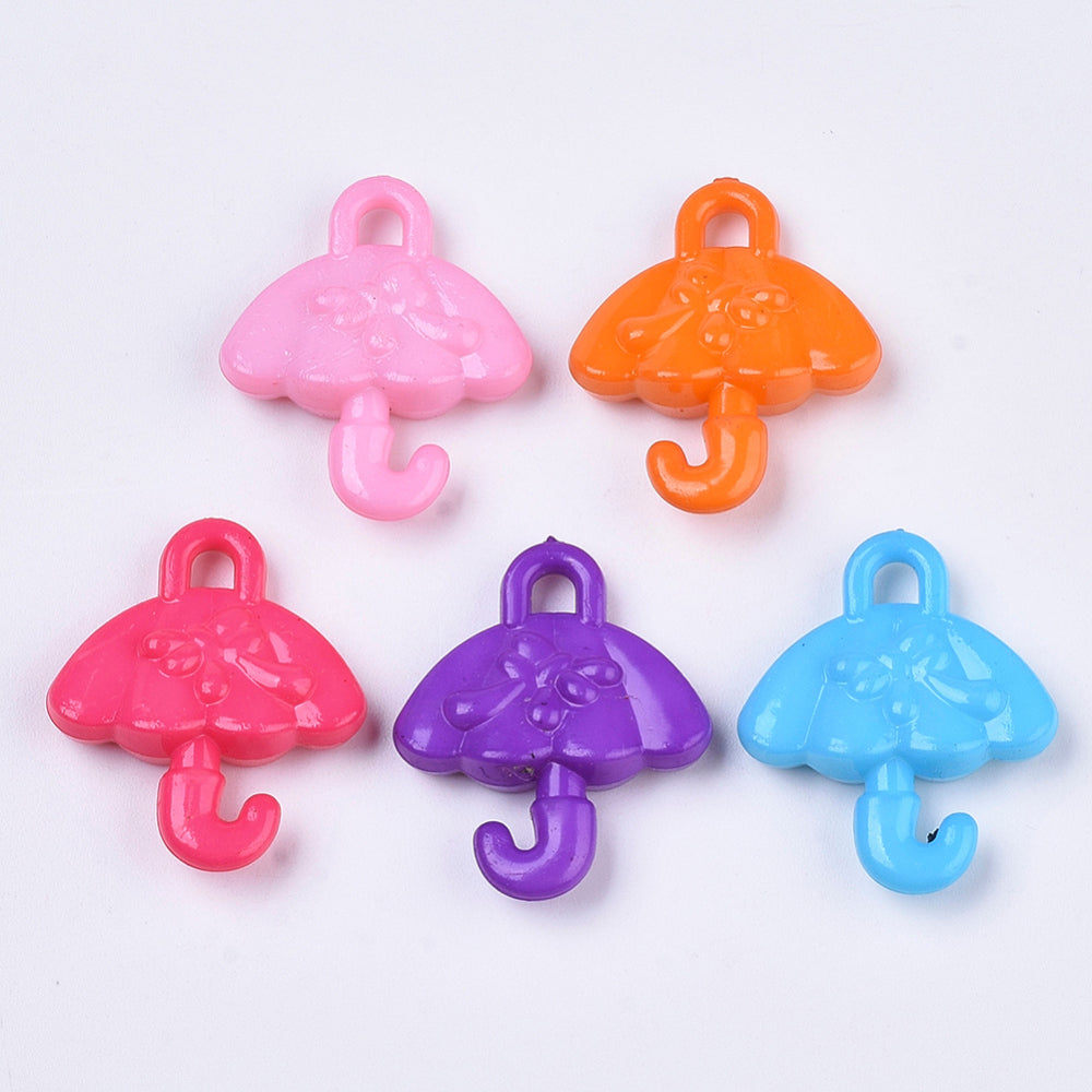 Umbrella Charms - 25 pieces (24 grams)