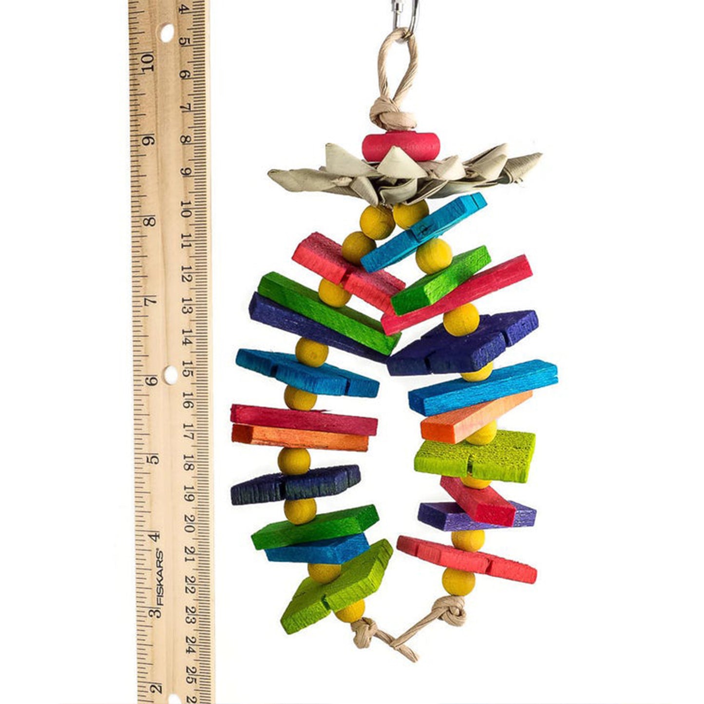 Island Time - Colorful Balsa and Pine Bird Toy