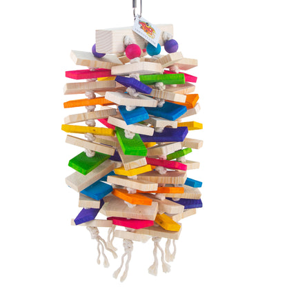 The Knotty Problem Jr - Large Bird Toy for Cockatoos, Macaws