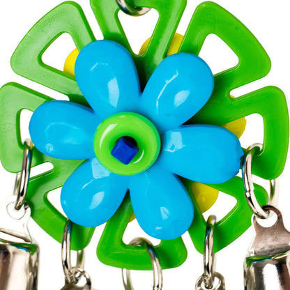 Lazy Daisy Bells – Small Bird Toy with Bells