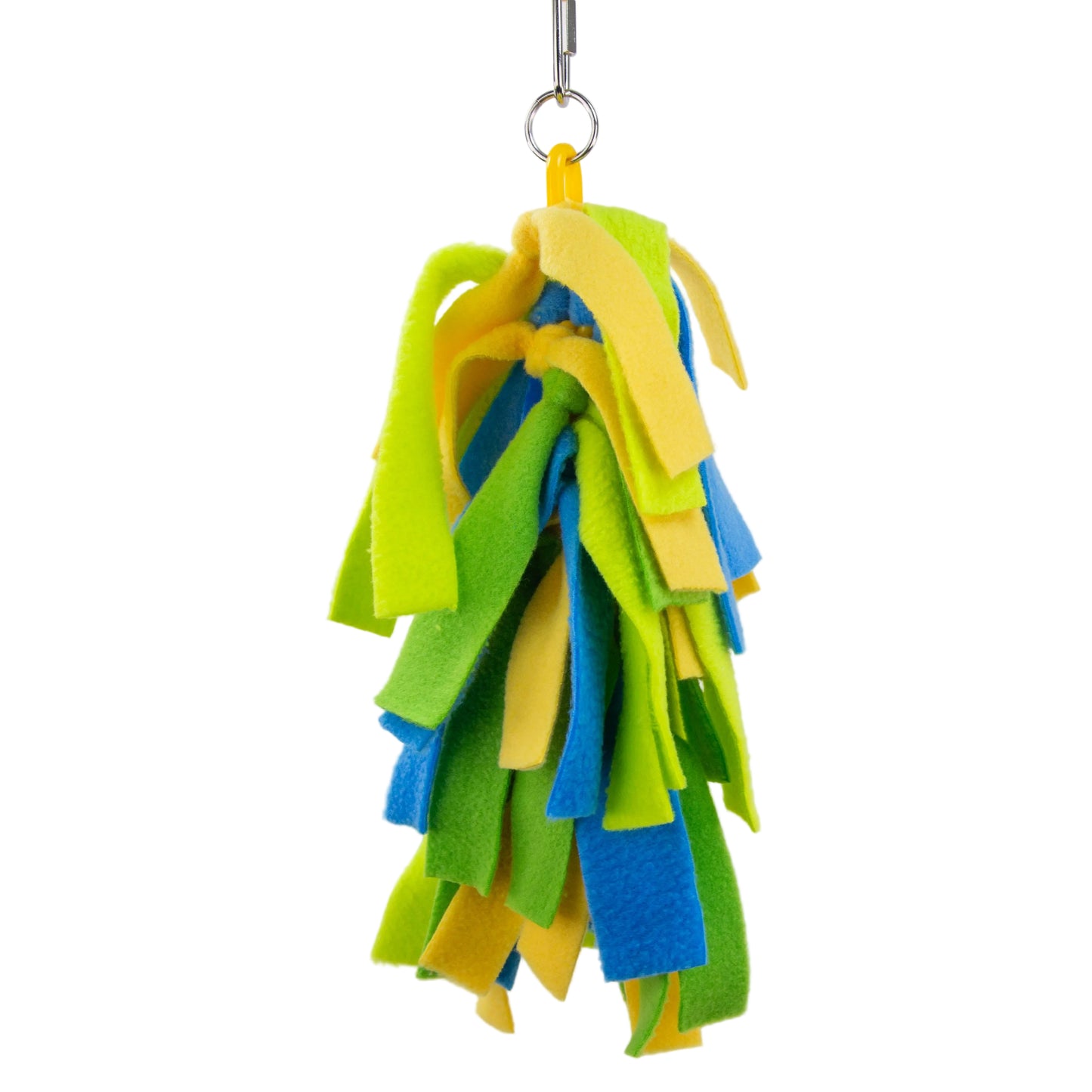 Knotted Fleece Toy - Comfort toy for birds