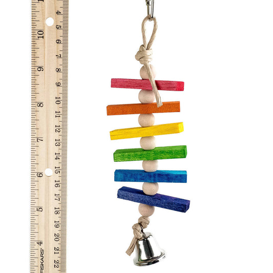 Mini Balsa Bop - Small Balsa Bird Toy