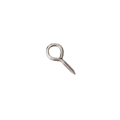 Nickel Plated - Eye Hook, Screw Eye