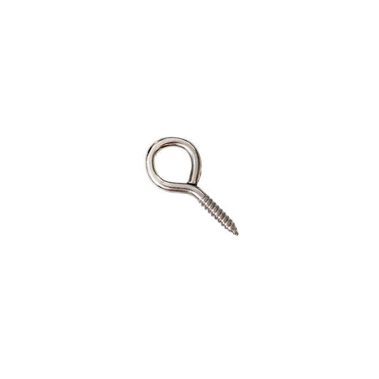 Nickel Plated - Eye Hook, Screw Eye