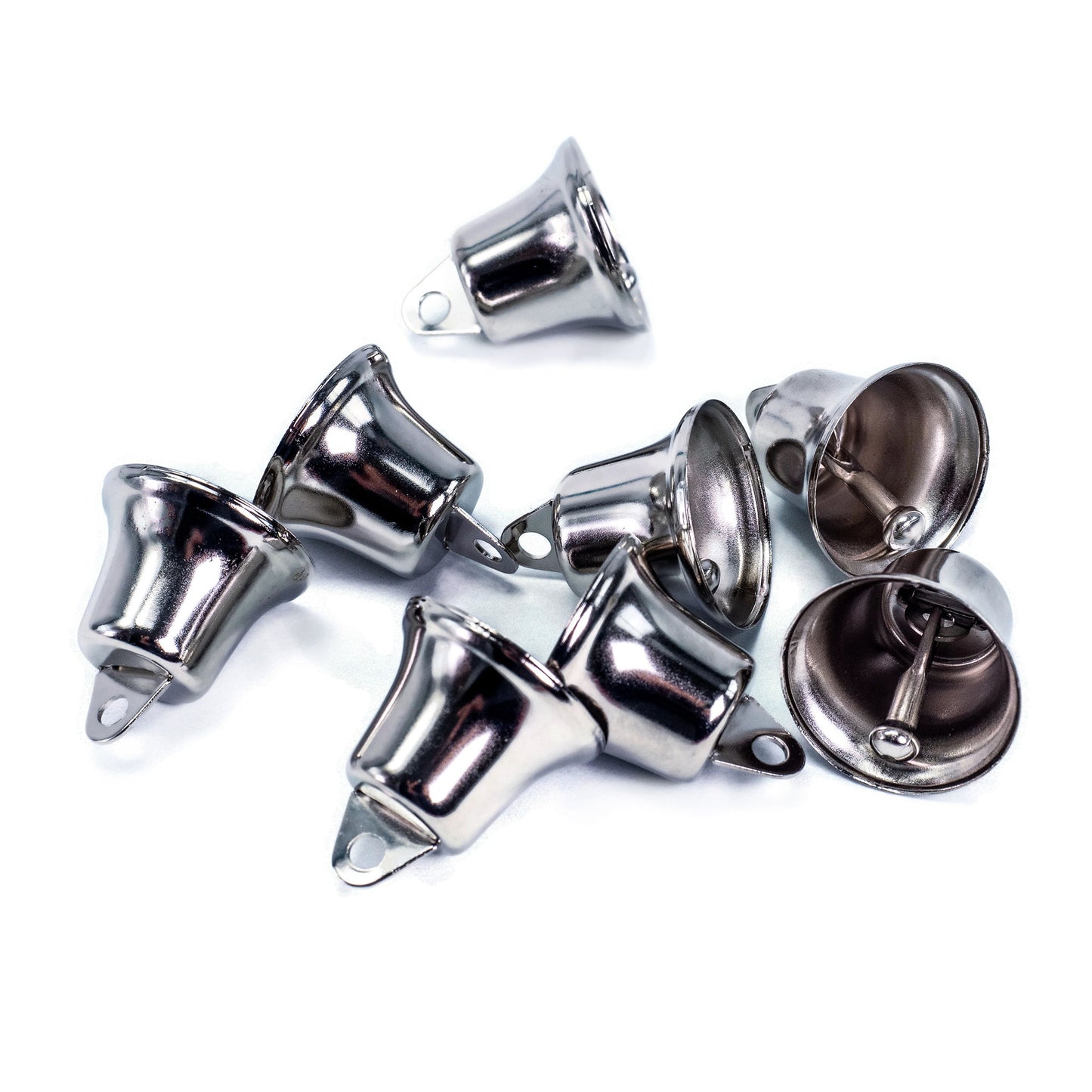 25 mm Liberty Bells - Nickel Plated
