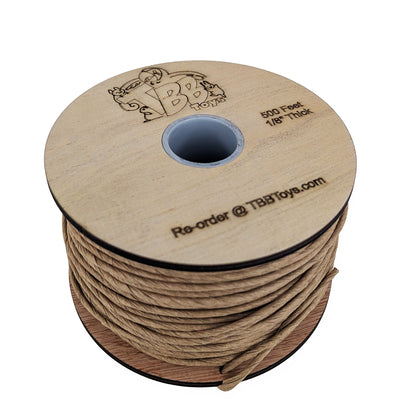 Roll of Brown Paper Rope - 500 Feet - Bird Toy Parts