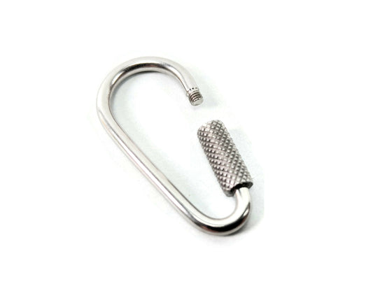 Small Pear Link - Stainless Steel - 1 1/2"