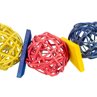 Great Big Rainbow Garland - Chew Toy for Guinea Pigs, Rabbits and Chinchillas