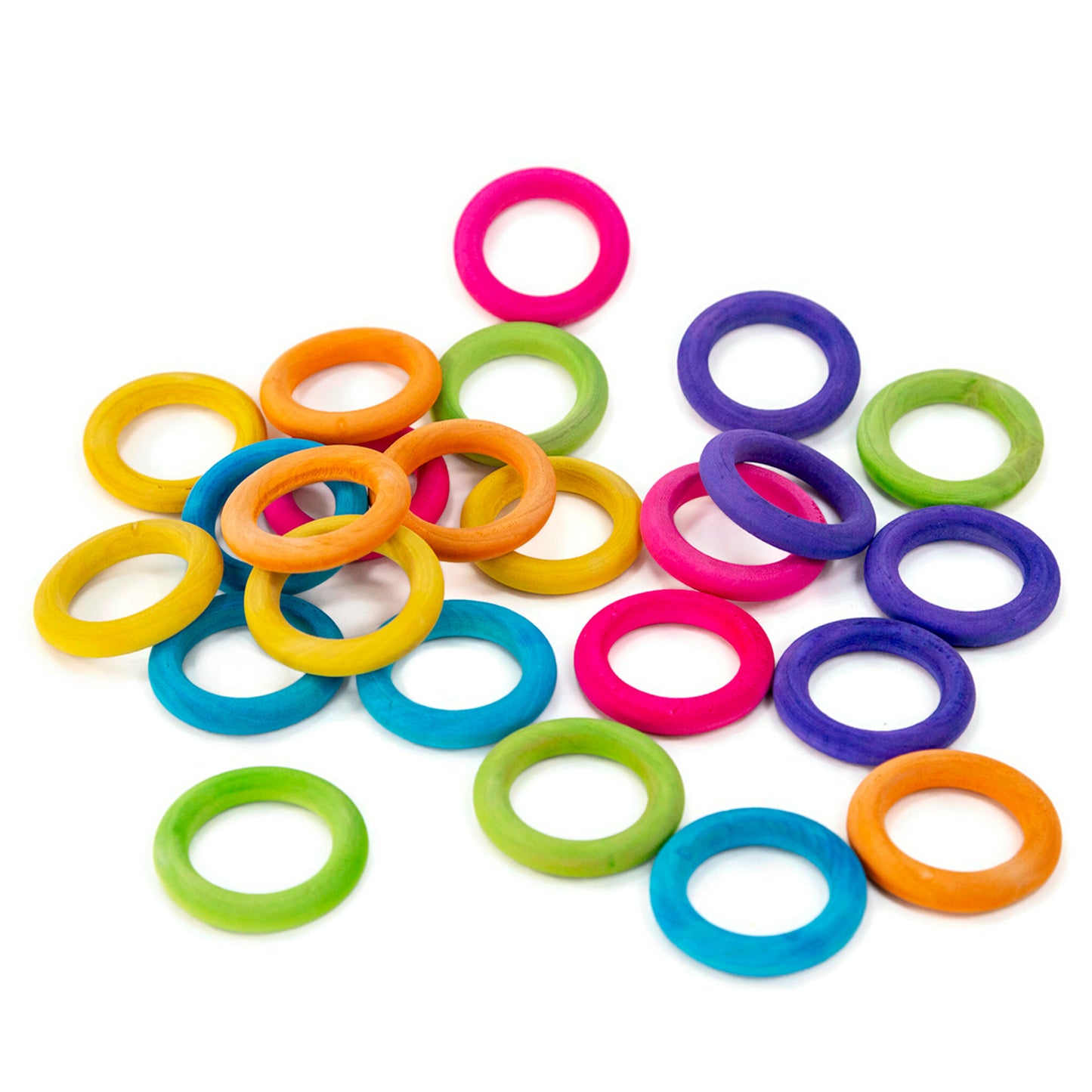 Wood Rings - Bird Toy Part