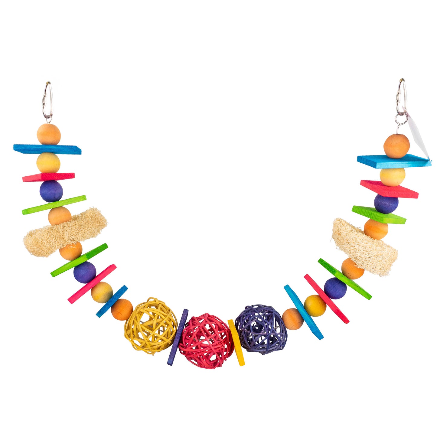 Great Big Rainbow Garland - Chew Toy for Guinea Pigs, Rabbits and Chinchillas