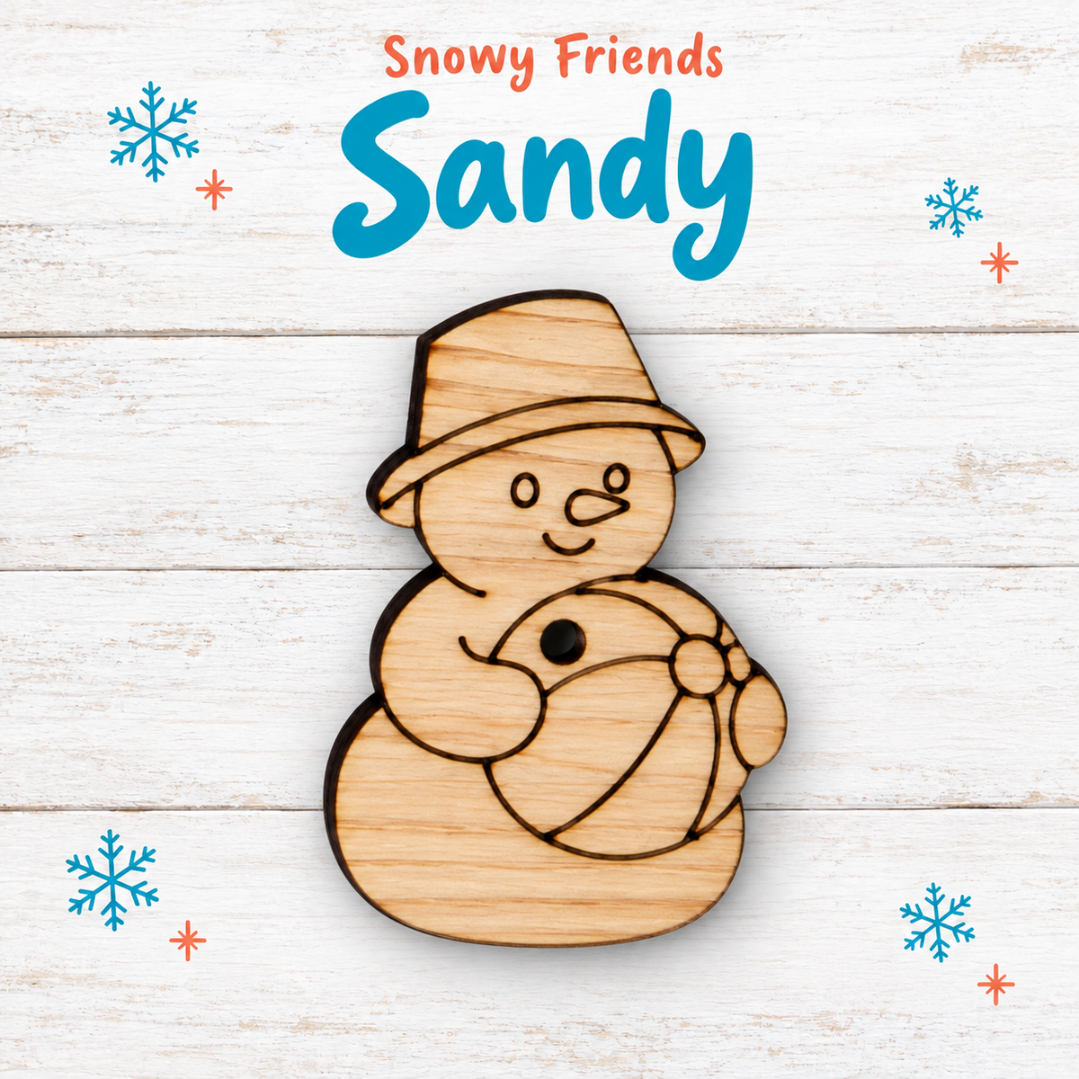 Snowy Friends - Sandy