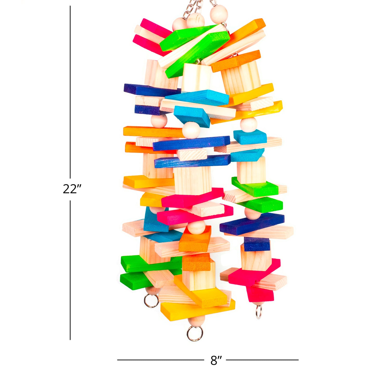 Slats All - Bird Toy for Medium to Large Parrots