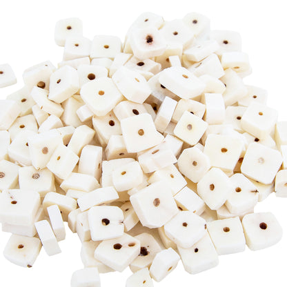 Natural Sola Wood Square Slices - Soft Bird Toy Parts