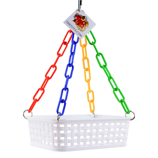 Gondola Swing – Basket Swing Toy for Small to Medium Birds