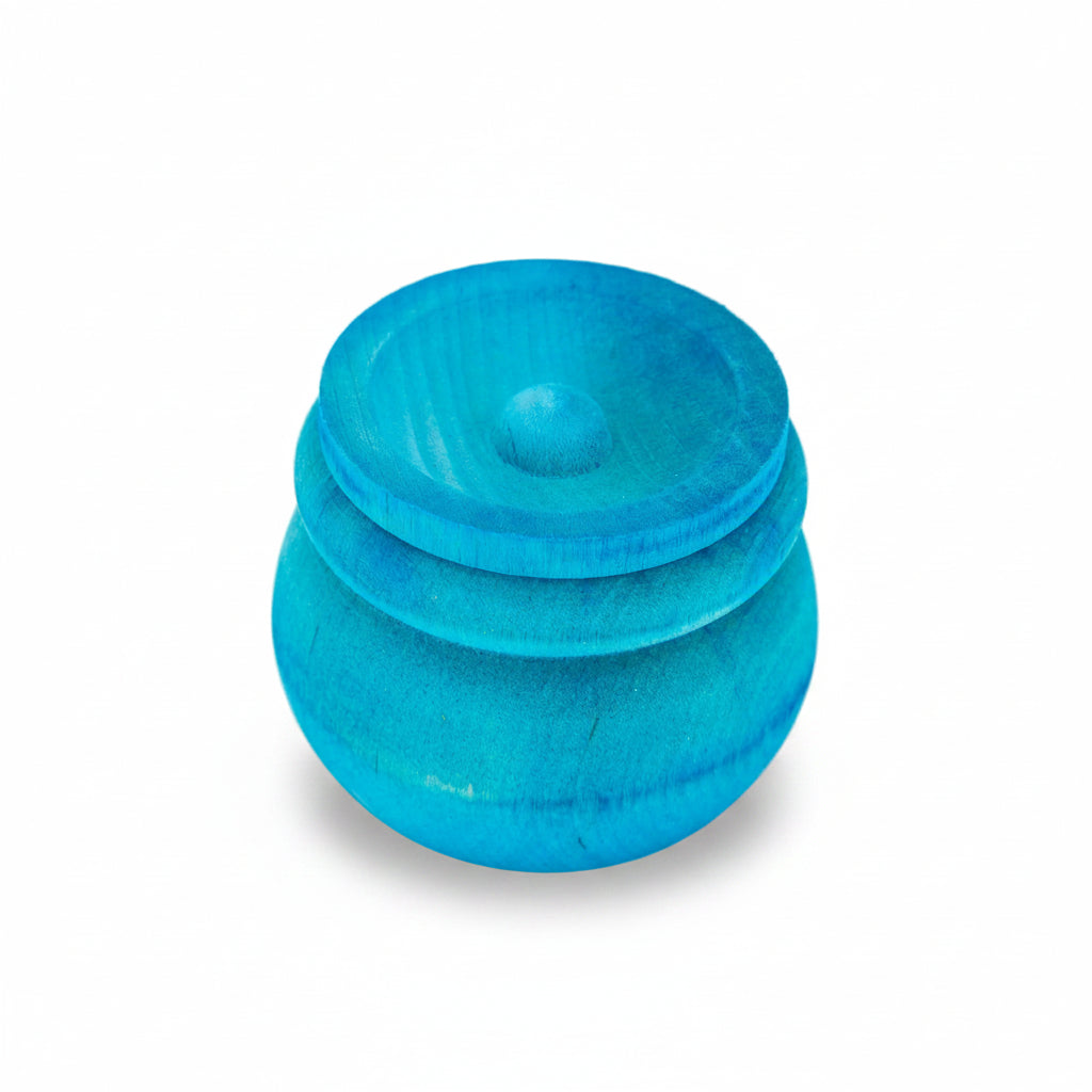 Hardwood Pot with Lid - Foraging and Toy Making Fun