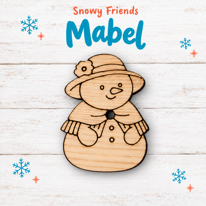 Snowy Friends - Mabel