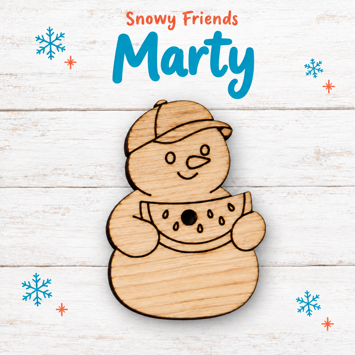 Snowy Friends - Marty