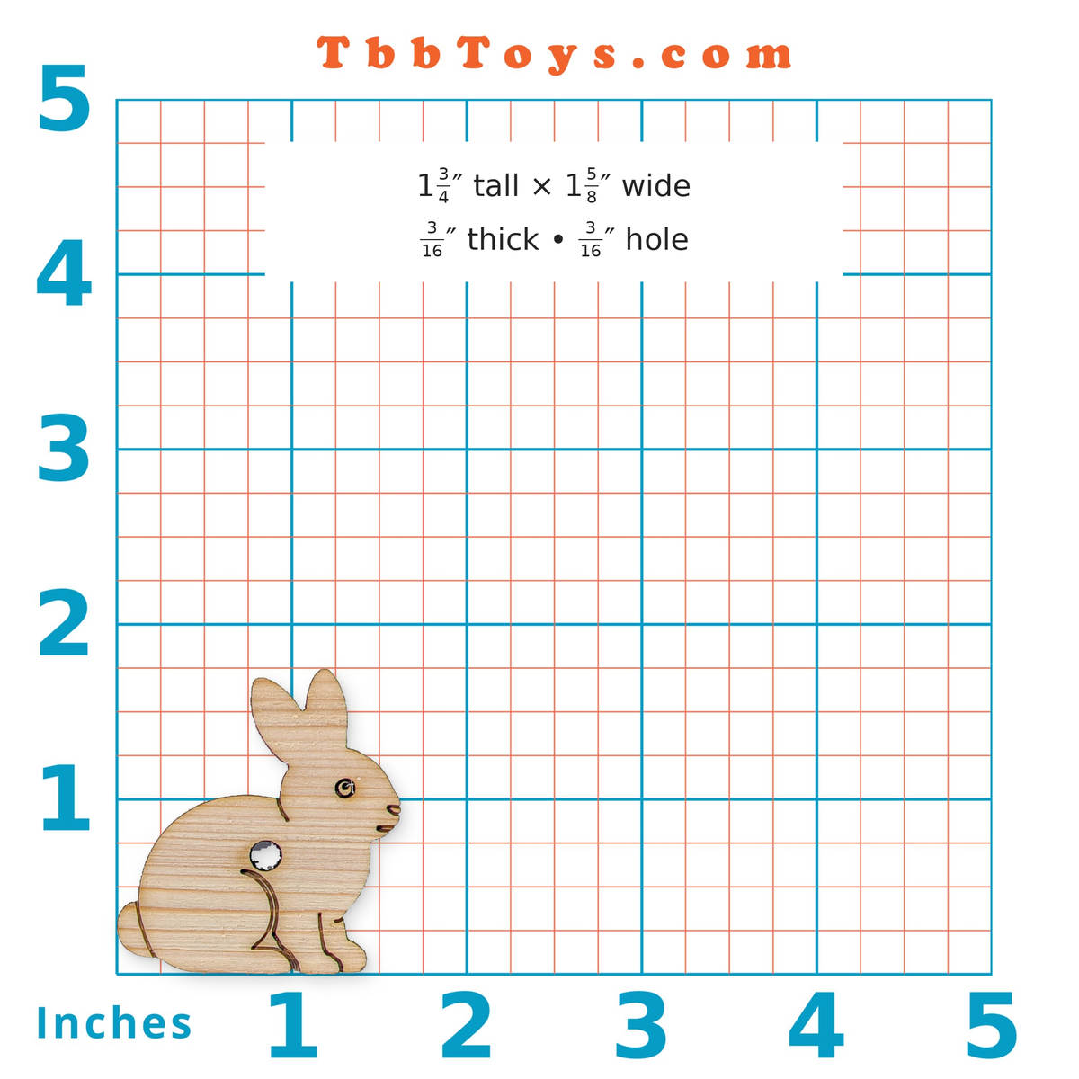 Wild Wonders - Set of 13 Solid Pine Toy Parts