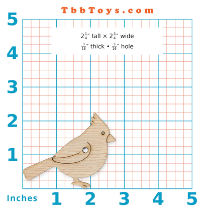 Wild Wonders - Set of 13 Solid Pine Toy Parts