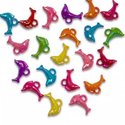 Dolphin Charms - 50 Pieces (24 grams)