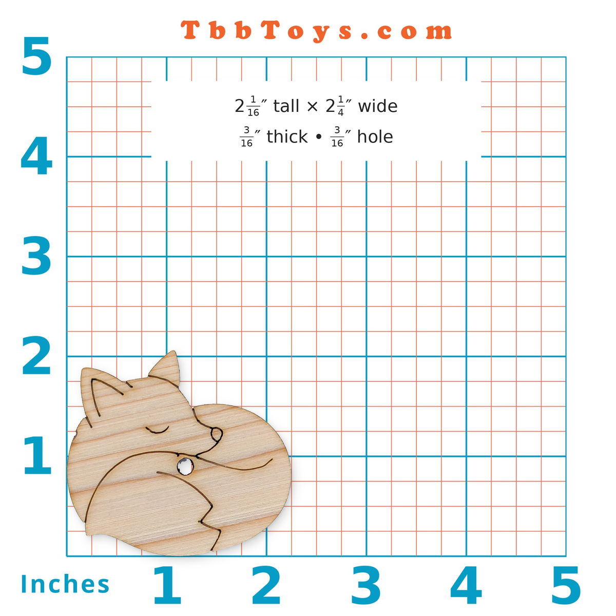 Wild Wonders - Set of 13 Solid Pine Toy Parts