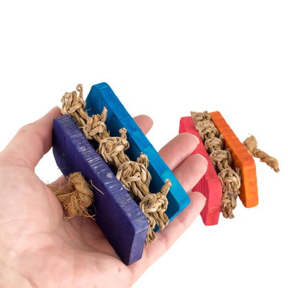 Ice Cream Sandwich Set of 2 -  Floor Toy for Guinea Pig, Bunny Rabbit, Chinchilla