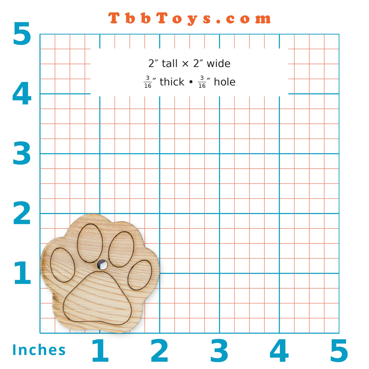 Wild Wonders - Set of 13 Solid Pine Toy Parts