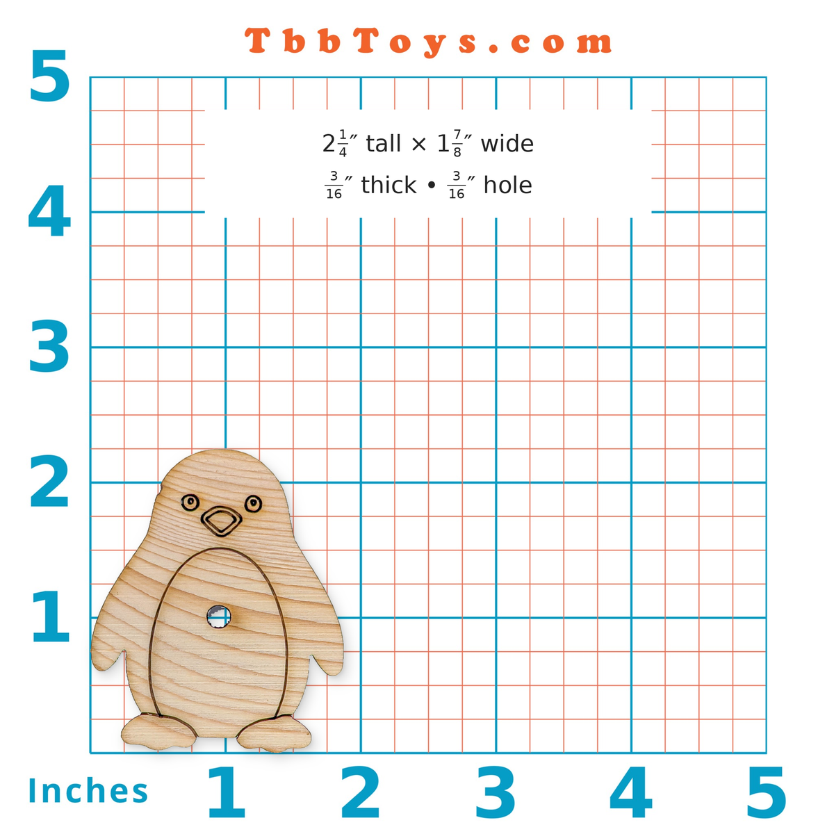 Wild Wonders - Set of 13 Solid Pine Toy Parts
